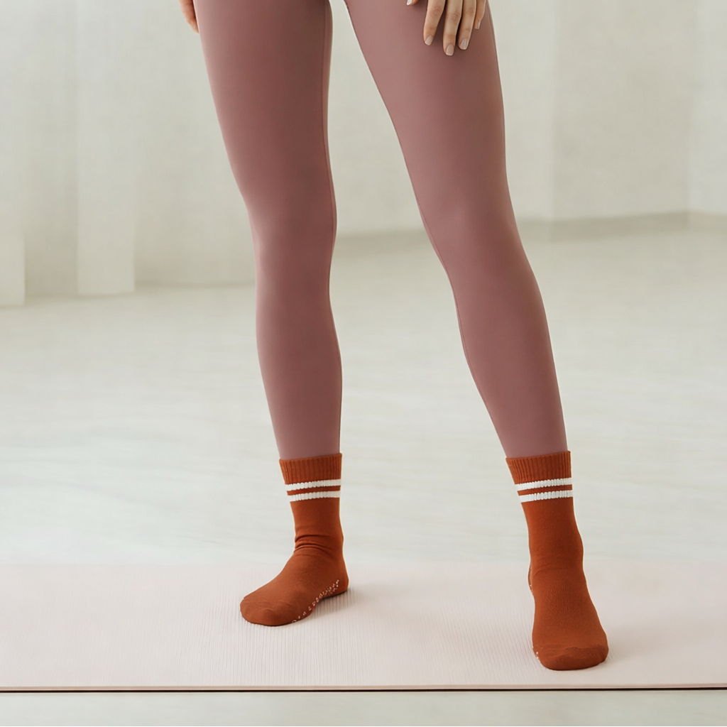 ProGrip Yoga Strumpor