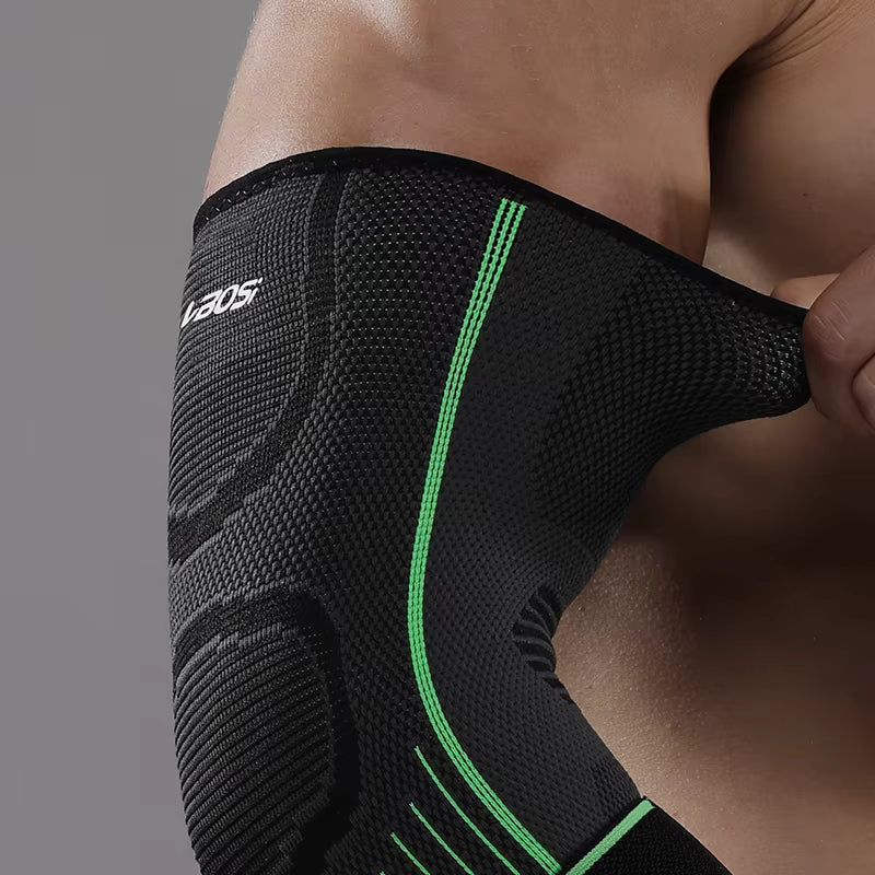 Armbågsskydd med Kompression och Justerbart Stöd