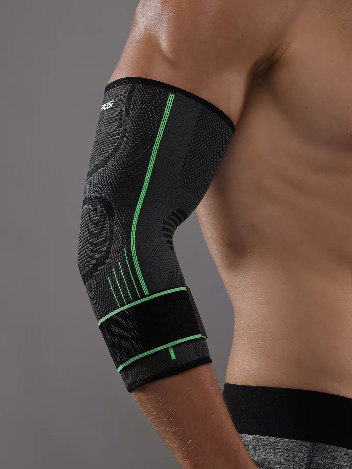 Armbågsskydd med Kompression och Justerbart Stöd