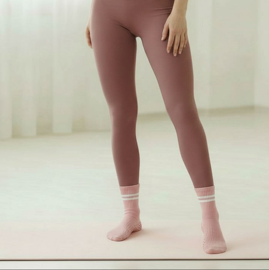 ProGrip Yoga Strumpor